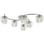Dar Lighting ELMA ELM6450 Deckenlampe 6x40W/G9