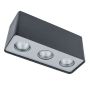Italux HARRIS FH31433S-BL Aufbau-Downlight 3x50W/GU10 IP20