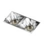 AZzardo PIO AZ1749 Einbau-Downlight 2x50W/MR16