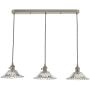 Dar Lighting HADANO HAD3661-04 Pendelleuchte 3x40W/E14