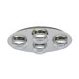 Italux CALVIN HP-932AX-04-9051B CH Deckenleuchte 4x5W/LED