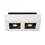 Italux CASEMIRO IT8001S2-WH/BK Aufbau-Downlight 2x50W/GU10