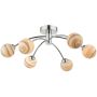 Dar Lighting IZZY IZZ0650-07 Deckenlampe 6x40W/G9