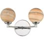 Dar Lighting IZZY IZZ0950-07 Wandleuchte 2x40W/G9