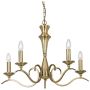 Endon KORA KORA-5AB Kronleuchter 5x40W/E14 IP20