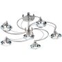Dar Lighting LUTHER LUT0646 Deckenlampe 6x40W/G9