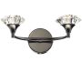 Dar Lighting LUTHER LUT0967 Wandleuchte 2x40W/G9