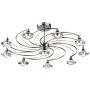 Dar Lighting LUTHER LUT2367 Deckenlampe 10x40W/G9