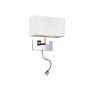 AZzardo MARTENS AZ1526 Wandleuchte 1x60W+1W/LED 3000K 85LM IP20