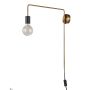 Italux MONIQ MB-BR1721402-W1-G Wandleuchte 1x60W/E27