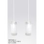 Italux BLEND MDF9489/2 Pendelleuchte 2x60W/E27