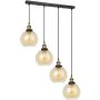Italux CARDENA MDM-4330-4-GD+AMB Pendelleuchte 4x40W/E27 IP20