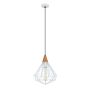 Italux MAELLE MDM-2591/1S WH Pendelleuchte 1x60W/E27 IP20