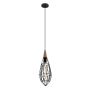 Italux MAELLE MDM-2595/1S BK Pendelleuchte 1x40W/E14