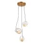 Italux MELISA MDM-3942/3 GD Pendelleuchte 3x25W/G9 IP20
