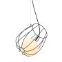 Italux MELISA MDM-3943/1 BK Pendelleuchte 1x40W/E27 IP20