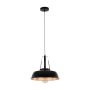 Italux PALOMA MDM-3619/1M BK+GD Pendelleuchte 1x60W/E27 IP20