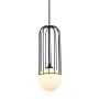 Italux SIMON MDM-3938/1 BK Pendelleuchte 1x25W/G9 IP20