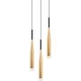 Zuma Line CONTE MD1998A-3GL Pendelleuchte 3x40W/G9