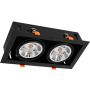 Milagro PLAZA ML4742 Einbau-Downlight 2x12W/GU10/ES111