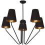 Milagro VICTORIA BLACK MLP4913 Kronleuchter 5x60W/E27 IP20