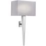 Endon MORETO MORETO-1WBCH Wandleuchte 1x60W/E14 IP20