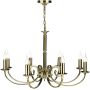 Dar Lighting MURRAY MUR0875 Kronleuchter 8x40W/E14