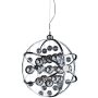 Endon MUNI MUNI-CH-L Pendelleuchte 1x12.7W/LED 3000K 720LM IP20