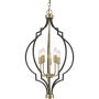 Cosmolight NASHVILLE P05186BK AU Kronleuchter 4x40W/E14 IP20
