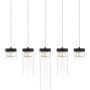 Zuma Line GEM P0389-05E-P7AC Deckenlampe 5x28W/G9