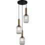 Italux ANTIOLA PND-5588-3AM-BRO+CL Pendelleuchte 3x40W/E27 IP20