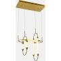 Italux DEGAL PND-43612-3 Pendelleuchte 6x58,3W/LED 3000K 4671LM IP20