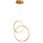 Italux LOZANNA PND-20112035-2B-GD Pendelleuchte 2+2x44,8W/LED 3000K 2420LM IP20