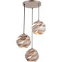 Italux PALERMO PND-2424-3S-GD Pendelleuchte 3x40W/E27 IP20