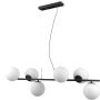 Italux RADDI PND-5510-6-BK Pendelleuchte 6x5W/G9 IP20