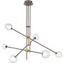 Italux ROMILY PND-201883-6 Kronleuchter 6x4W/LED 3000K 1800LM IP20
