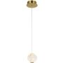 Italux ROSARIO PND-12220121-1A-GD Pendelleuchte 1x4,2W/LED 3200K 280LM IP20