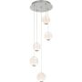 Italux ROSARIO PND-12220121-5A-CR Pendelleuchte 5x21W/LED 3200K 1400LM IP20