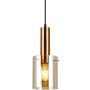 Italux SARDO PND-5581-1-BRO+AMB Pendelleuchte 1x40W/E27 IP20