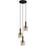 Italux SARDO RAIN PND-5581-3A-BRO+RNSG Pendelleuchte 3x40W/E27 IP20