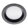 Lumifall SANTOLED SANTOLED 175 CZARNA Einbau-Downlight 1x15W/LED 1200LM IP44