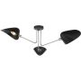 Dar Lighting SEBASTIAN SEB0322 Deckenlampe 3x40W/E14