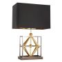 Cosmolight QUITO T01939BK AU Tischleuchte 1x40W/E27