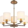 Dar Lighting TYLER TYL0563 Kronleuchter 5x40W/E14