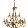 Endon OKSANA UL1P12B Kronleuchter 12x40W/E14