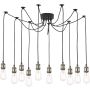 Dar Lighting WACO WAC2375 Pendelleuchte 10x60W/E27