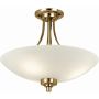 Endon WELLES WELLES-3AB Deckenlampe 3x60W/E27 IP20