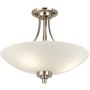 Endon WELLES WELLES-3SC Deckenlampe 3x60W/E27 IP20