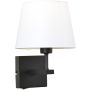 Italux NORTE WL-1122-1-A-BM-RO-WH Wandleuchte 1x60W/E27 IP20