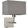 Italux NORTE WL-1122-1-A-SN-RC-GR Wandleuchte 1x60W/E27 IP20